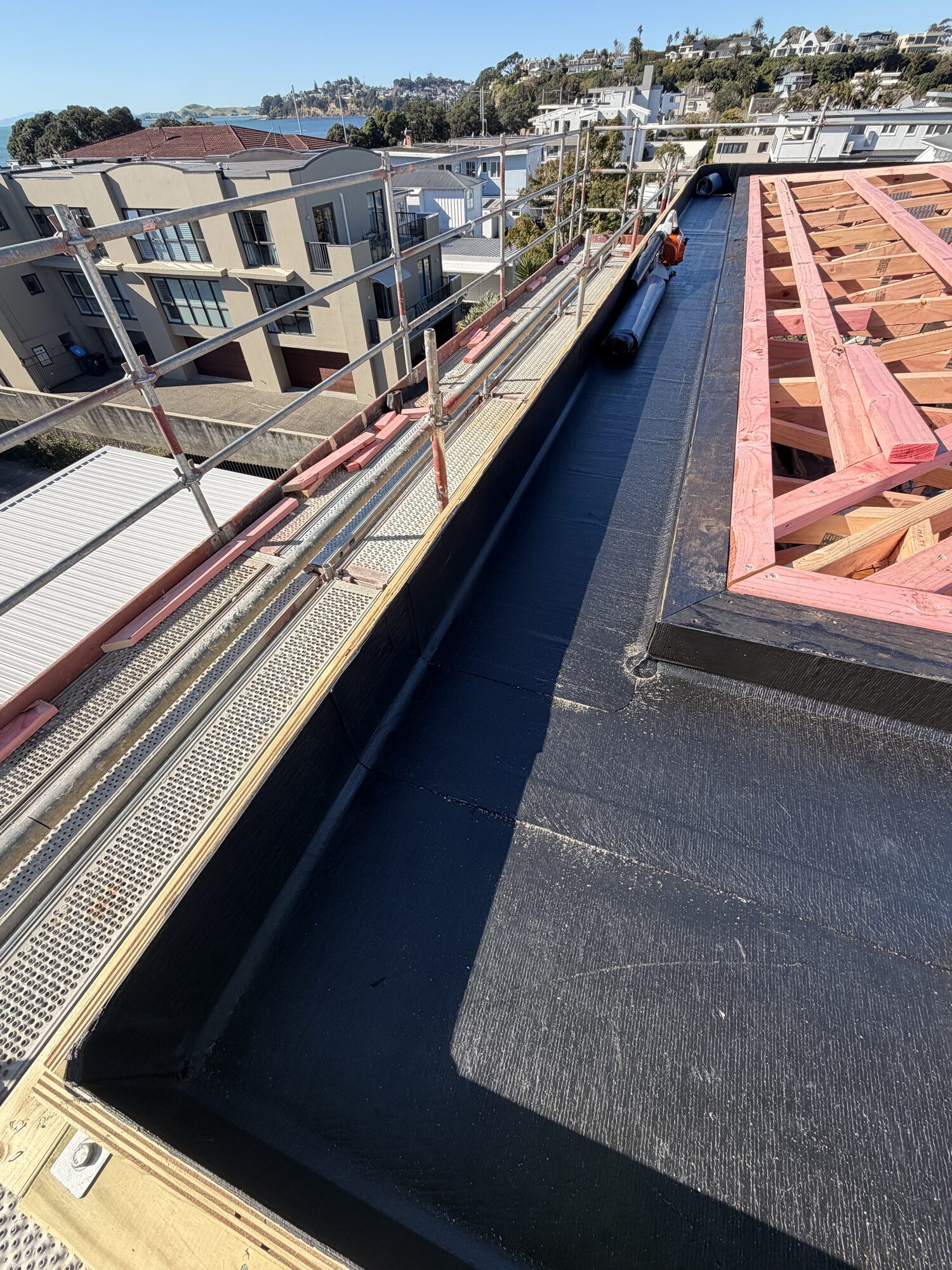 150m² Torch-On Internal Gutters, Kohimarama