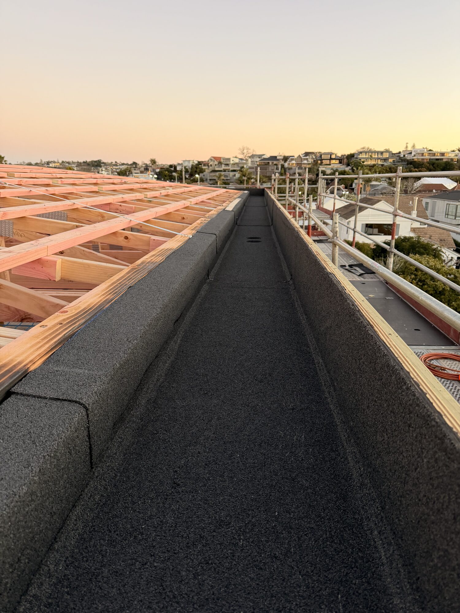 150m² Torch-On Internal Gutters, Kohimarama