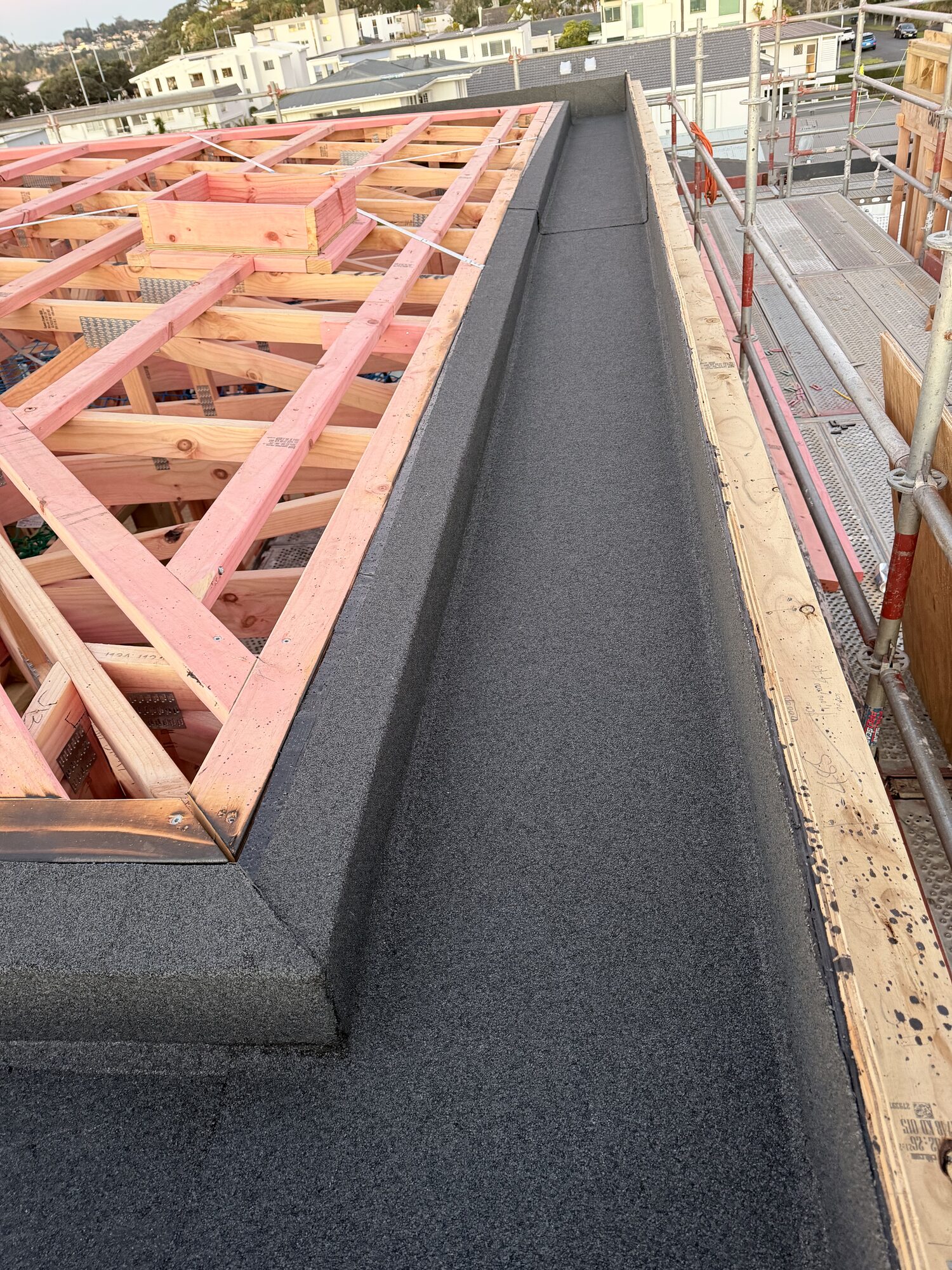 150m² Torch-On Internal Gutters, Kohimarama