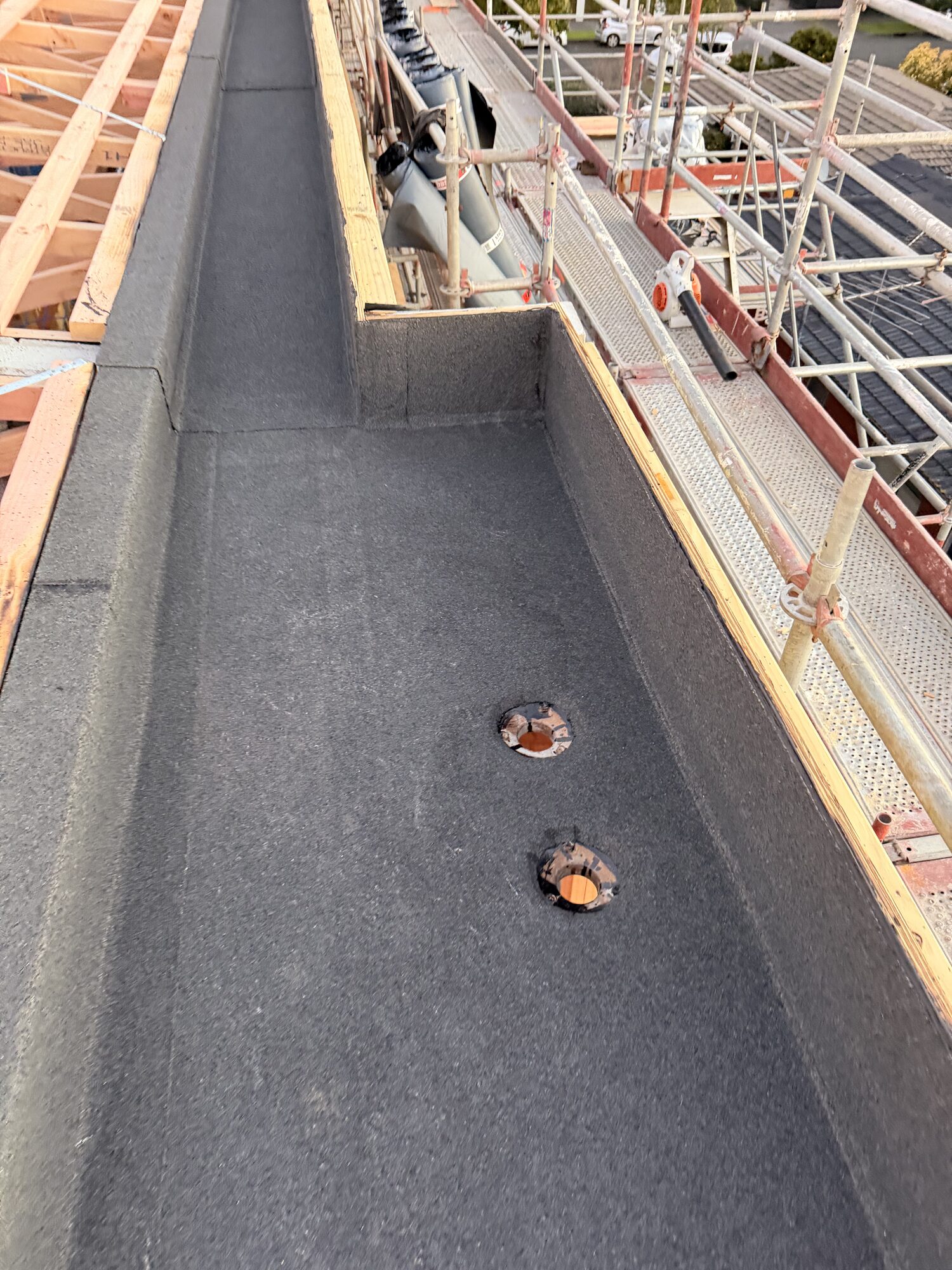 150m² Torch-On Internal Gutters, Kohimarama