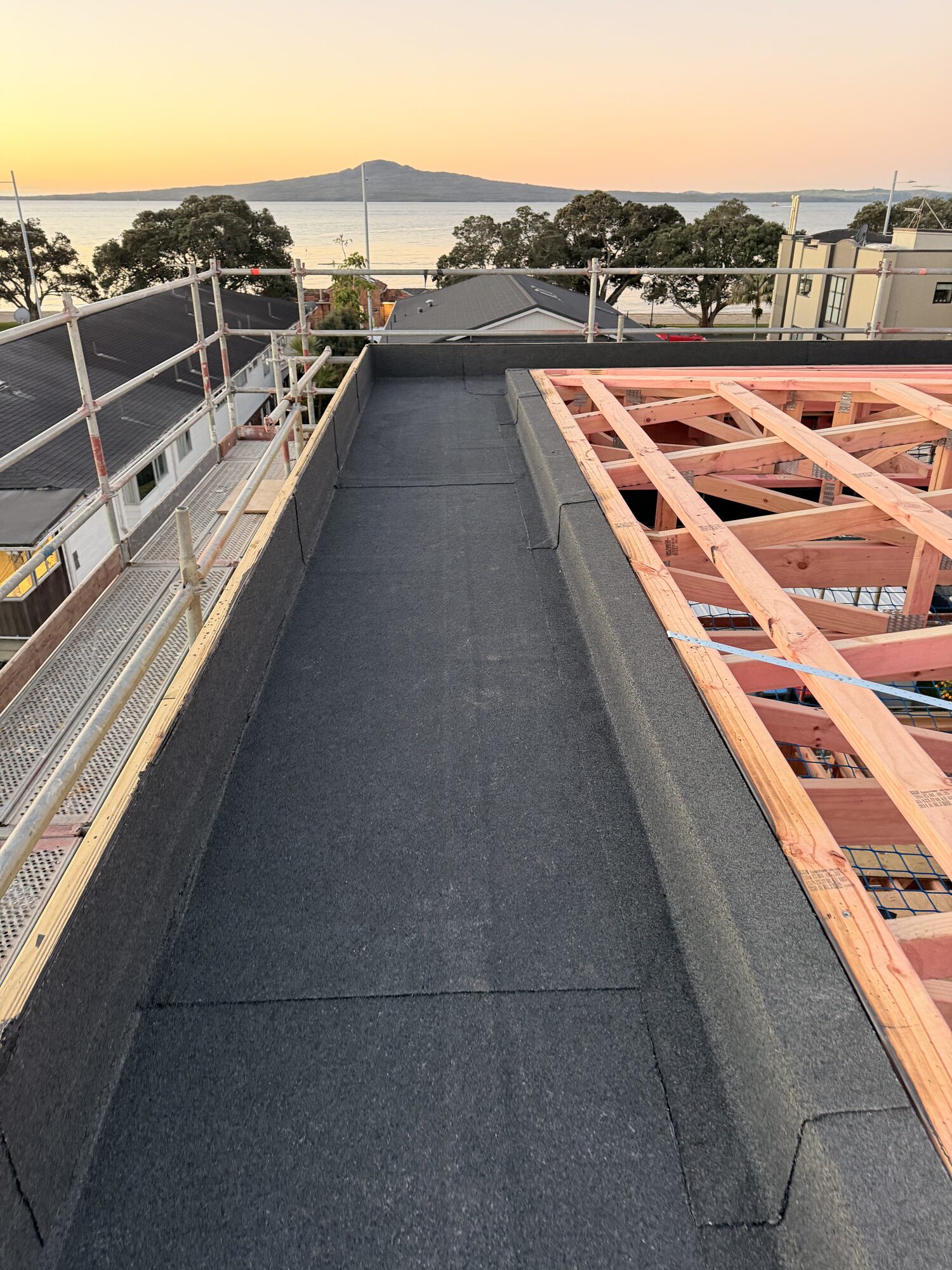 150m² Torch-On Internal Gutters, Kohimarama