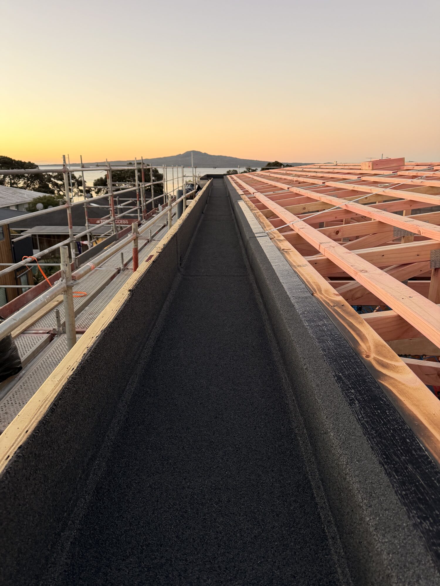 150m² Torch-On Internal Gutters, Kohimarama