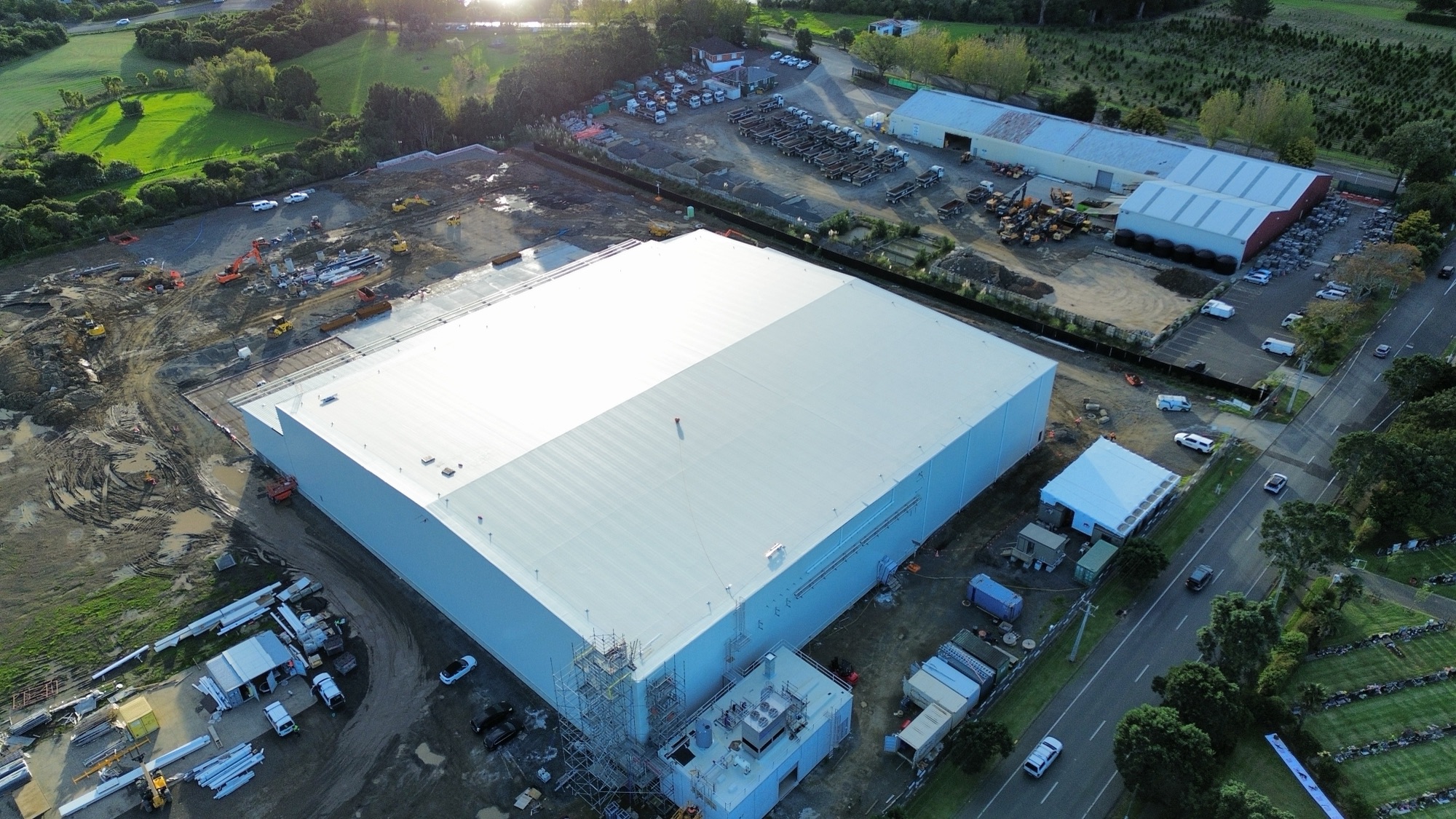 6,500m² TPO Roof, Mangere Bridge