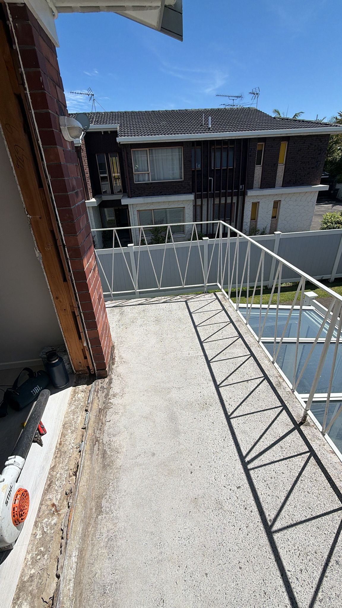 Deck waterproofing project in Auckland - 1