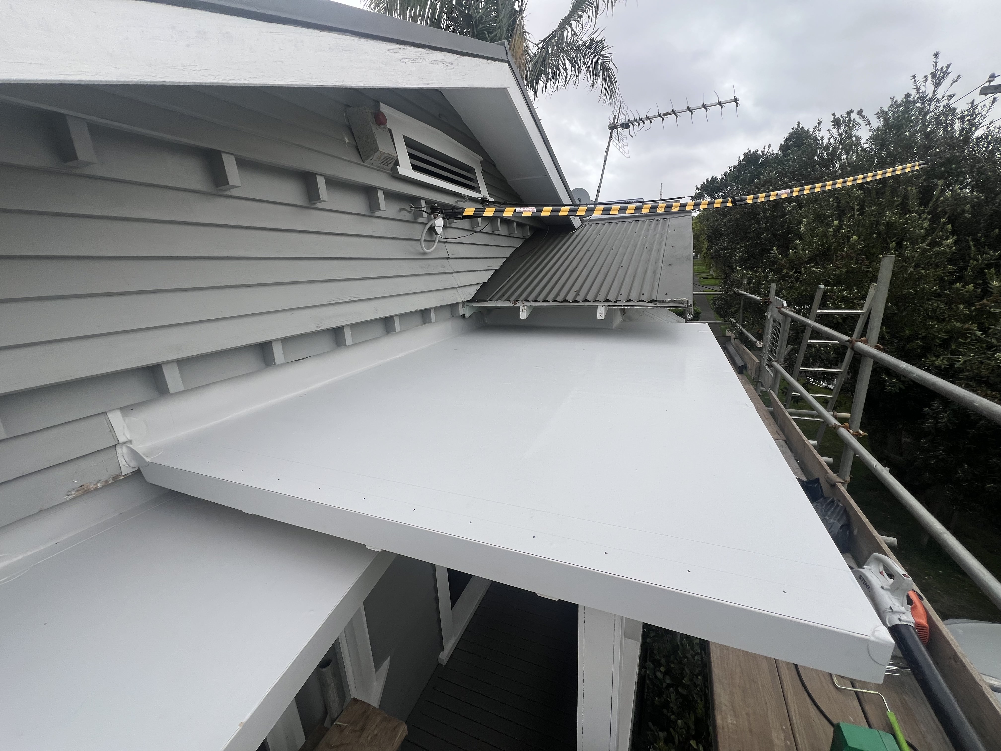 GAF TPO waterproofing system installed in Auckland