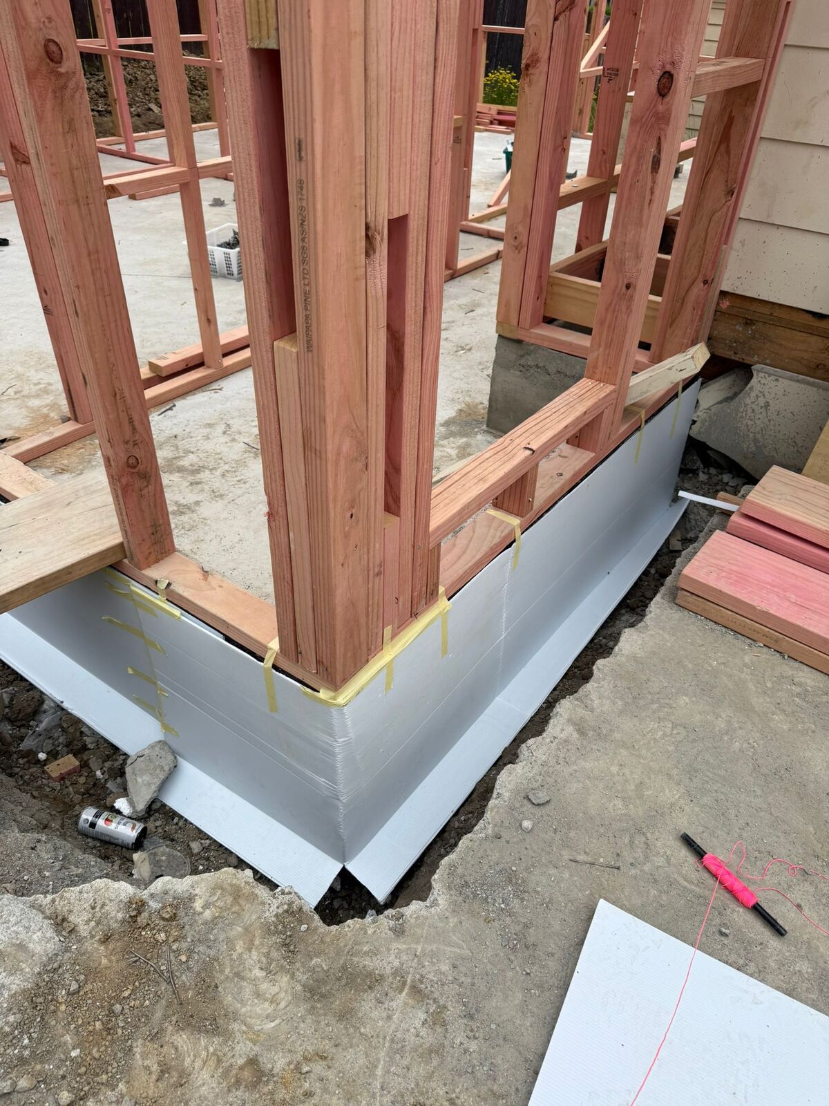 Tanking membrane waterproofing project Auckland - 4